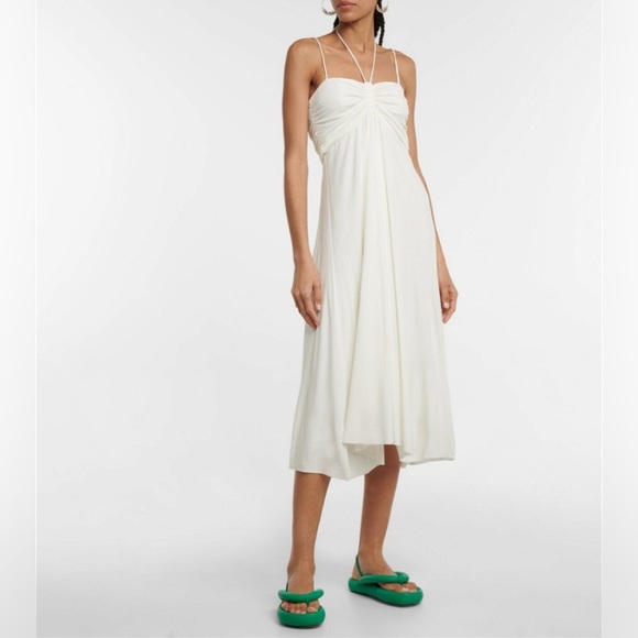 NWT Isabel Marant- White Jenila Dress. Size US 12. French Size 42. - Picture 2 of 10